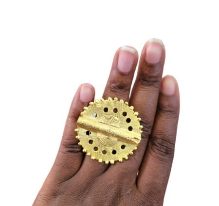 Bague en pois baoulé